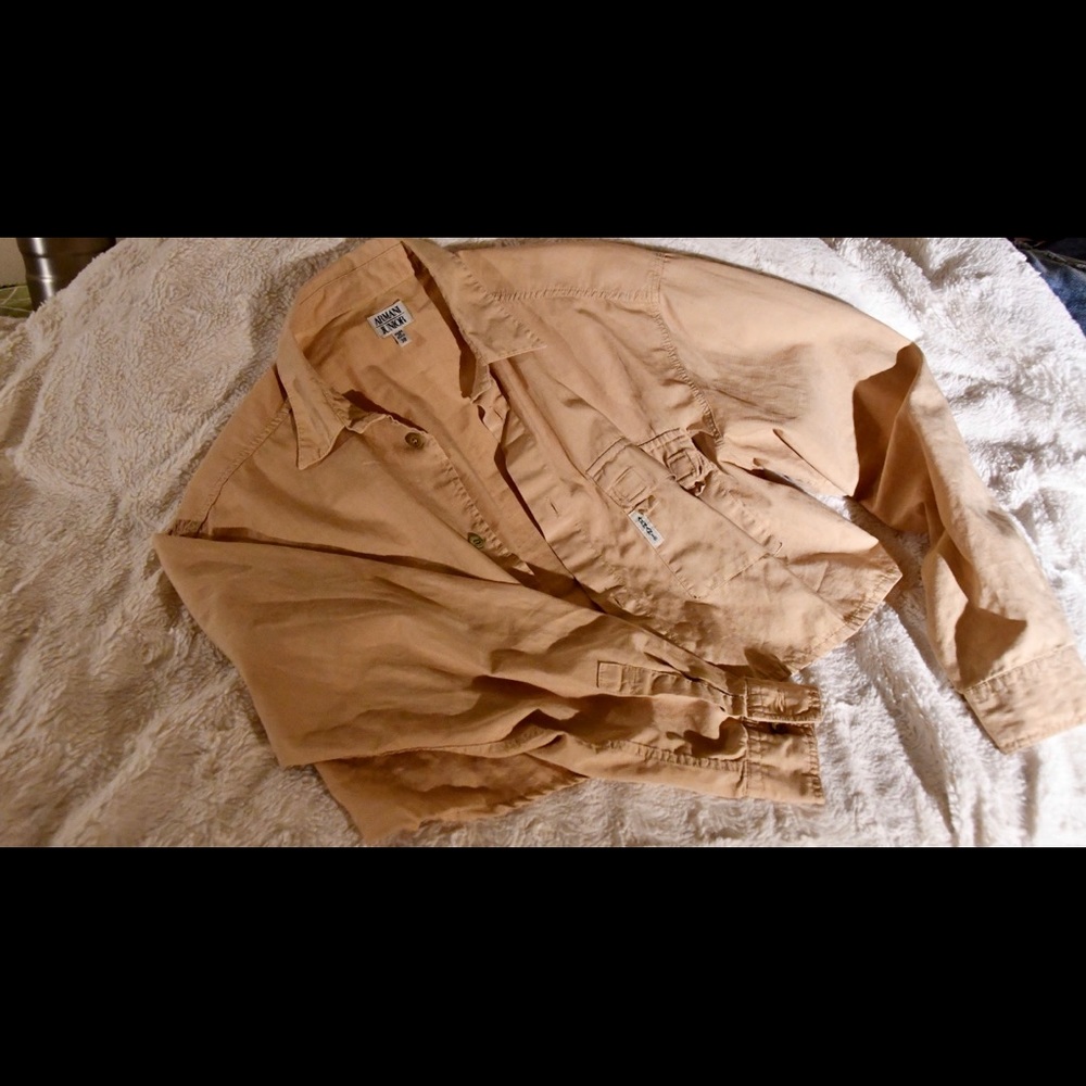 Vintage Armani Cropped Blouse